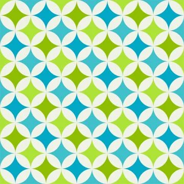 Abstract retro geometric pattern Stock Illustration