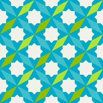 Abstract retro geometric pattern Stock Illustration