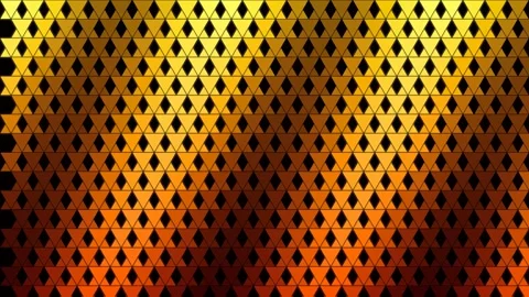 Abstract retro gold diamond pattern with vibrant orange and deep gradient b.. Stock Footage 333799928