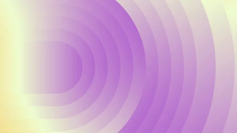 Abstract Retro Gradient Circles Motion Background Stock Footage 341273542