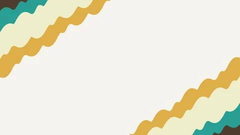 Abstract Retro Groovy Wave Background Animation Stock Footage 332750959