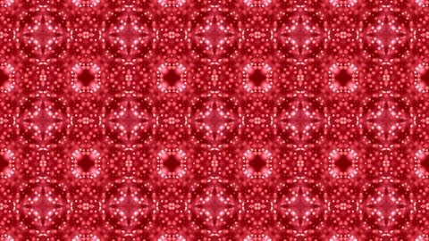 Abstract retro kaleidoscope red background Stock Footage 104910550