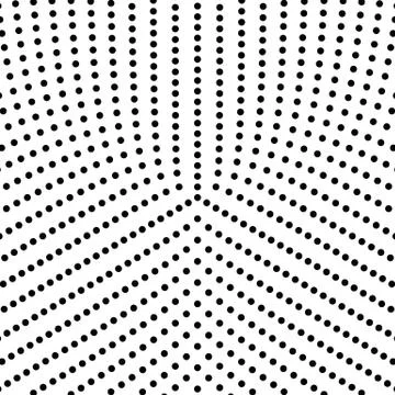 Abstract retro monochrome dot pattern background design Stock Illustration