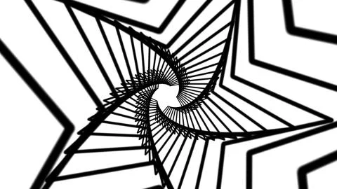 Abstract retro net tunnel drawing graphics illustration background new quality Stock Illustration