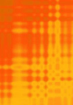 Abstract of retro orange and yellow background or poster template Stock Illustration