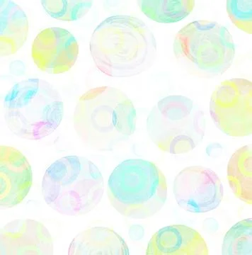 Abstract retro pastel pattern. Round shapes texture 스톡 일러스트
