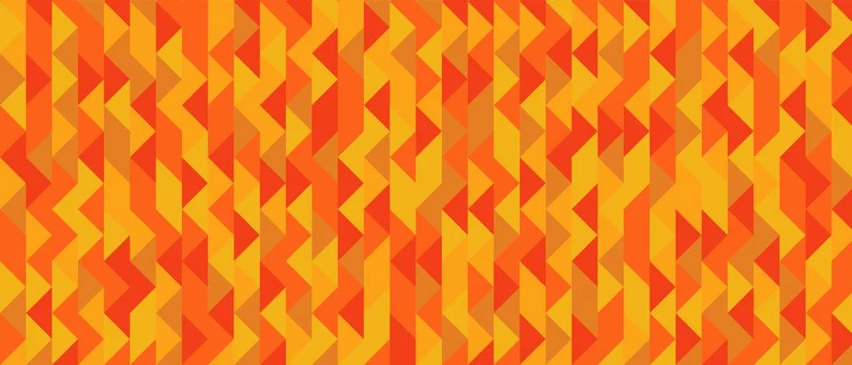 Abstract retro pattern of geometric shapes. Colorful gradient mosaic backdrop Illustrazione stock