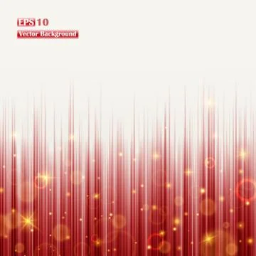 Abstract of retro red straight lines background. For business presentation Stock Illustration