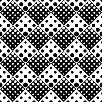 Abstract retro seamless dot pattern background design イラスト素材