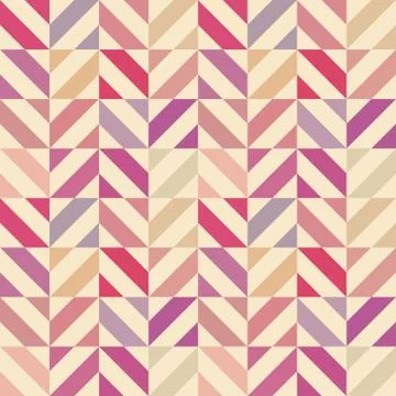 Abstract retro seamless pattern. Vector illustration Stock Illustration