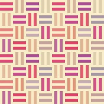 Abstract retro seamless pattern. Vector illustration Stock Illustration