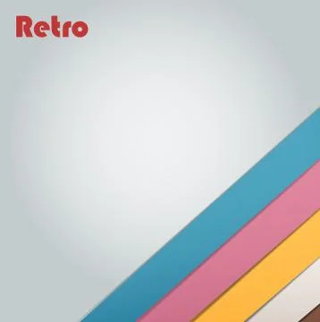 Abstract retro stripe background Stock Illustration