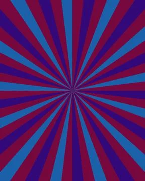 Abstract retro sunburst background with blue and purple radial rays for cre.. Stock Illustration