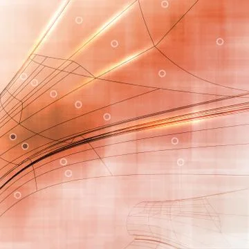 Abstract retro technology Stock Illustration