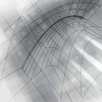 Abstract retro technology Stock Illustration