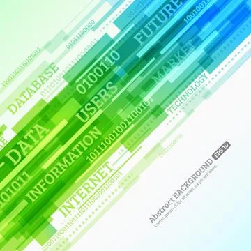 Abstract retro technology lines Stock Illustration