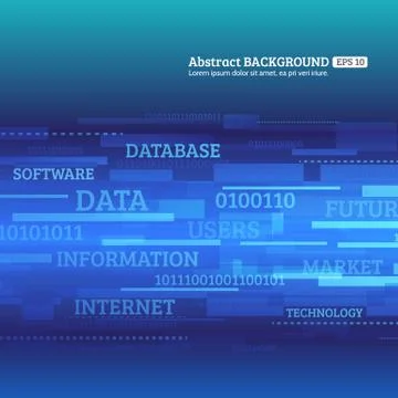 Abstract retro technology lines Illustrazione stock