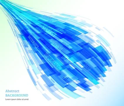 Abstract retro technology lines Illustrazione stock