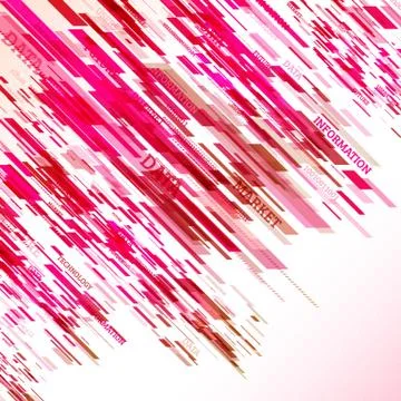 Abstract retro technology lines Stock Illustration