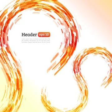 Abstract retro technology lines Stock Illustration