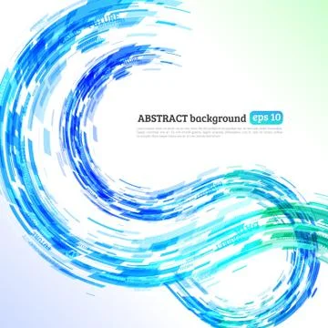 Abstract retro technology lines Stock Illustration