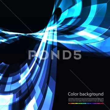 Abstract retro technology vector background Stock Illustration