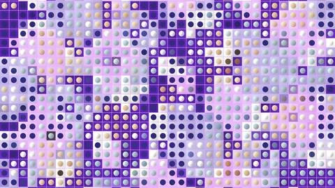 Abstract retro tetris background, construction old fashioned game. Motion Stock Illustration