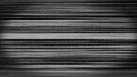 Abstract Retro TV Static Noise and Glitch Overlay. 库存影片 336615172