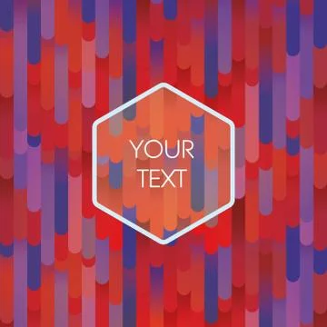 Abstract retro vector background with stripes and colorful gradients Stock Illustration