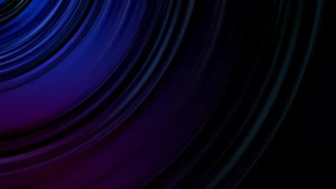 Abstract Retro VJ Background With Light Circles vinyl record effect. Stock Footage 291276716