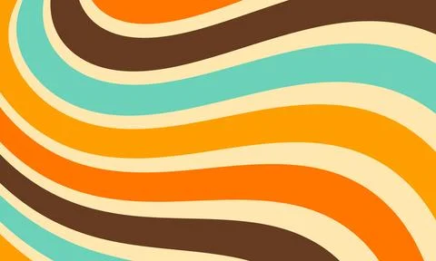 Abstract Retro Wallpaper Vector Pattern 库存插图