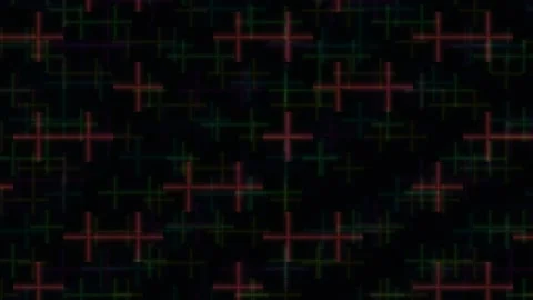 Abstract RGB Digital Corruption Background Seamless Loop Stock Footage 341707925