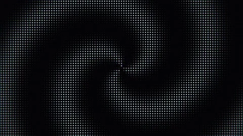 Abstract RGB led screen pixel spiral pattern Stock Footage 335933550