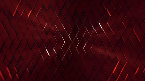 Abstract rhomb geometric surface with backlit Stock Footage 126143983