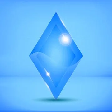 Abstract rhombus icon Stock Illustration