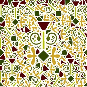 Abstract rhombus Stock Illustration