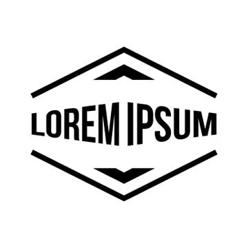 Abstract rhombus logo Stock Illustration