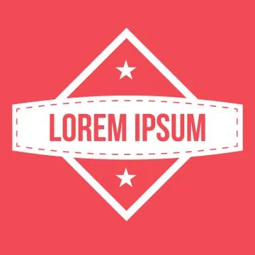 Abstract rhombus logo Stock Illustration