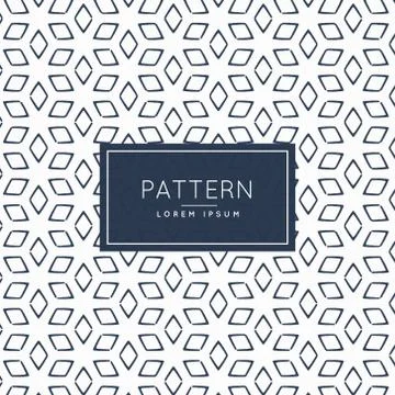 Abstract rhombus shape pattern Illustrazione stock