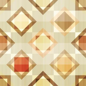 Abstract rhombuses seamless texture Stock Illustration