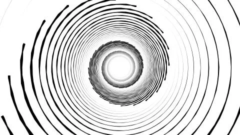 Abstract rib tunnel drawing graphics illustration background new quality vintage Stock Illustration