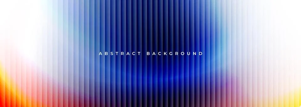 Abstract ribbed background with Iridescent gradient Stock Illustration