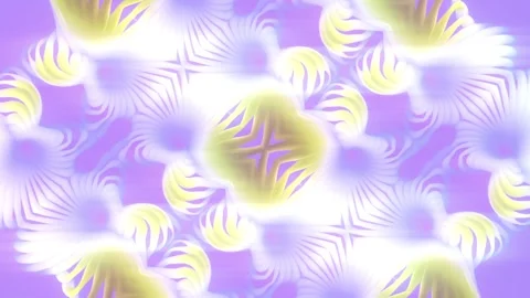 Abstract ribbed forms pulsate smoothly against a delicate lilac background Vídeo Stock 333672147