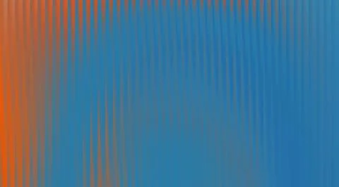 Abstract Ribbed Glass Texture Background with Blue and Orange Color Gradient 스톡 일러스트