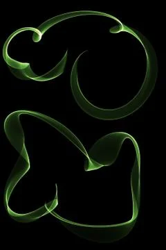 Abstract ribbon frames 스톡 일러스트