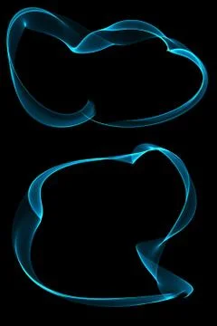 Abstract ribbon  frames Stock Illustration