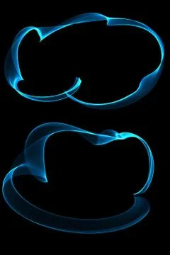 Abstract ribbon  frames 스톡 일러스트