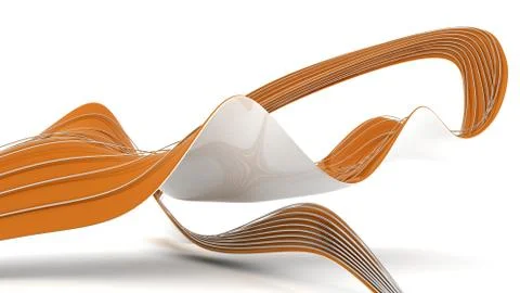 Abstract ribon background Stock Illustration