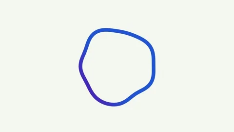 Abstract Ring Animation for Logo Reveals and Graphic Elements Uses 库存影片 333222972