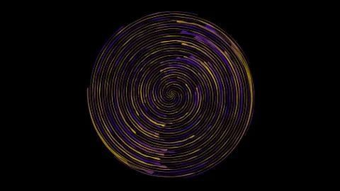 Abstract ring background with luminous backdrop. Stock Illustration